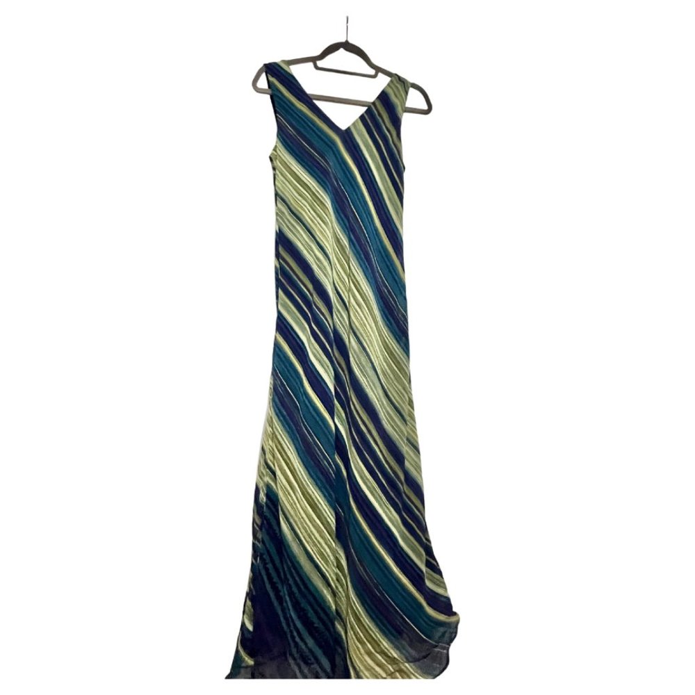 Tessuto Long Flowing Dress Great for Beach/Resort - Size S